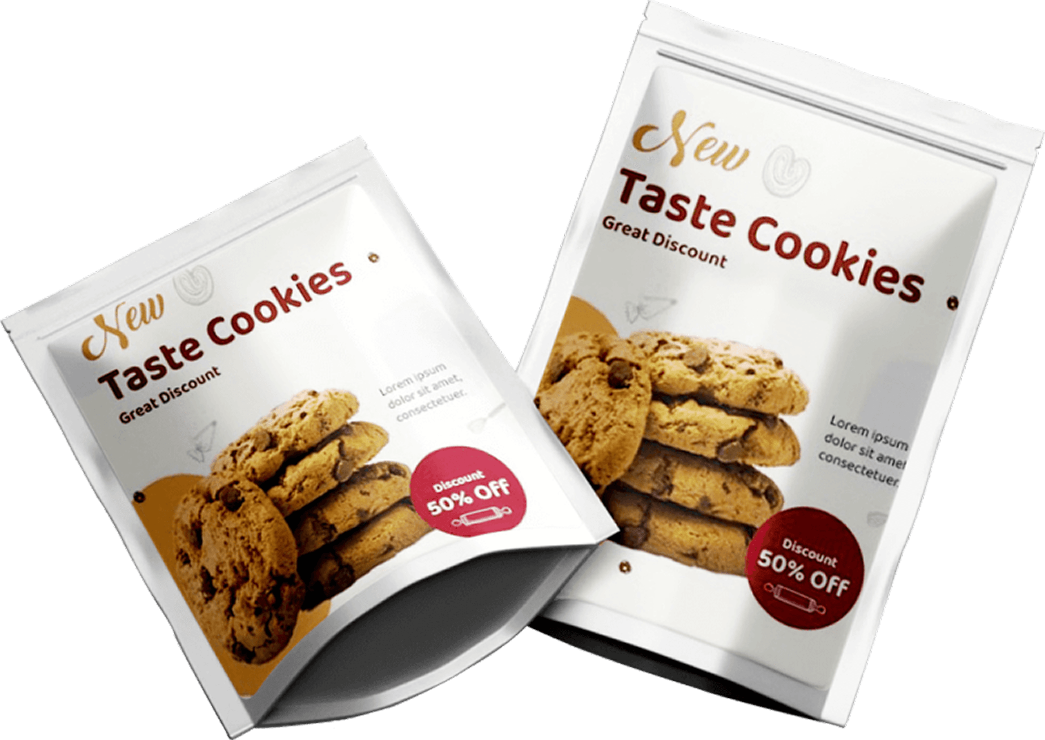 Custom food packaging example
